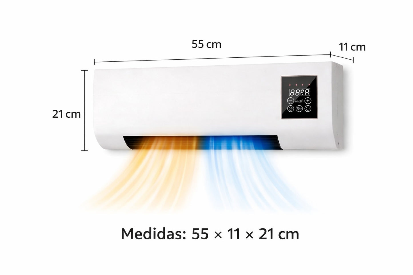 Ventilador Inteligente de Pared