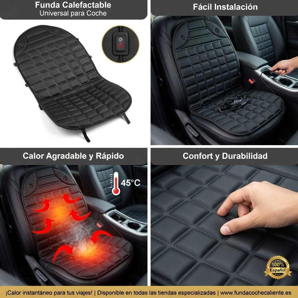Funda Calefactable Universal Para Coche