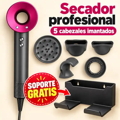 Secador Imantado + Soporte de REGALO
