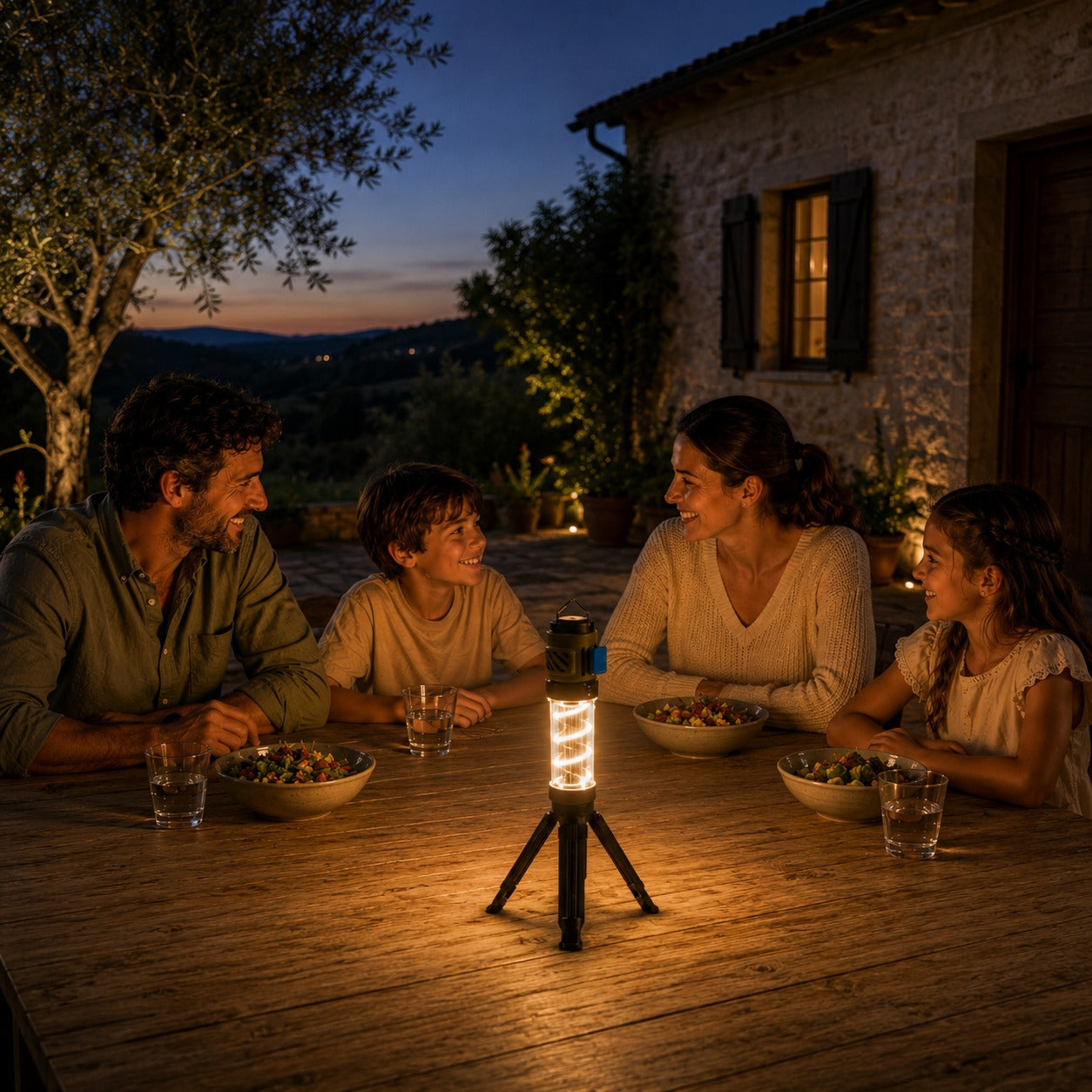 Linterna Antimosquitos LED