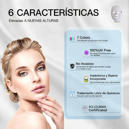 Máscara Facial LED