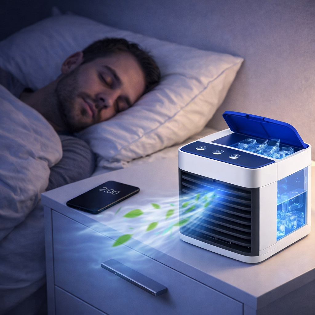 Mini Climatizador Portátil