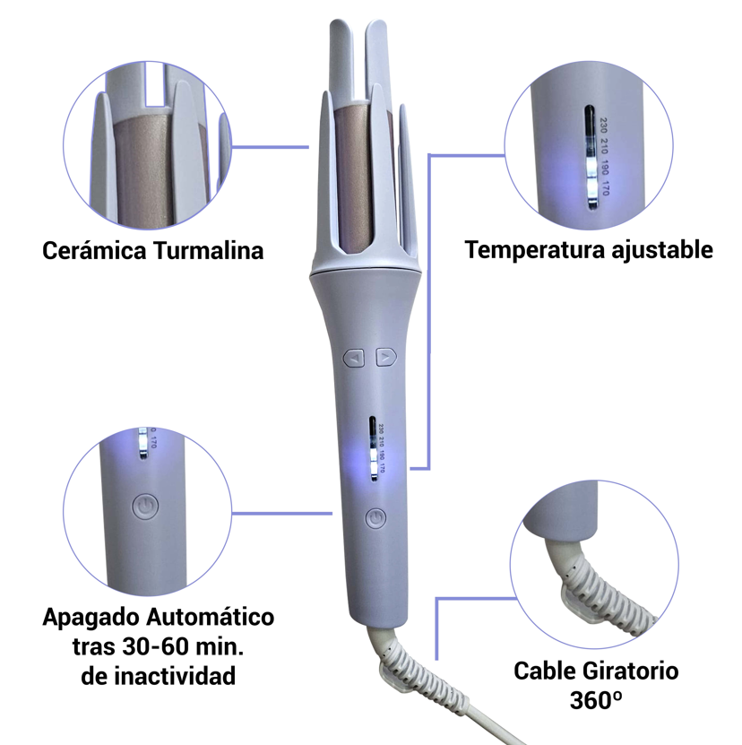 Rizador de pelo CurlStyler 3 en 1