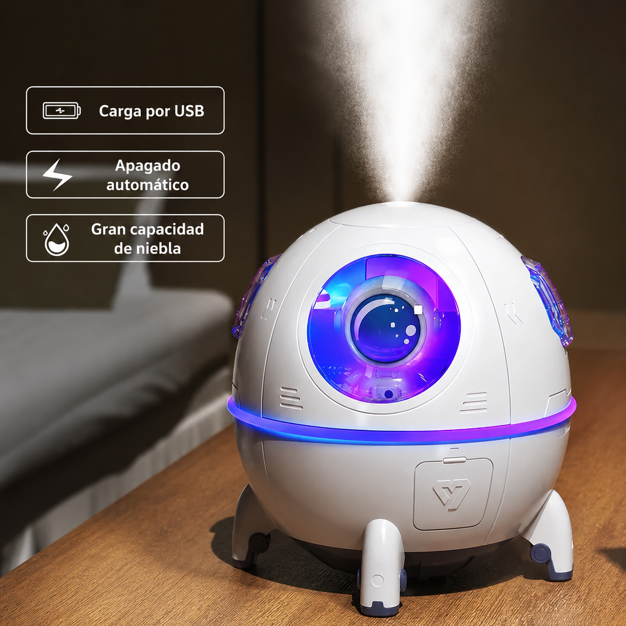 Humidificador Nave Astronauta