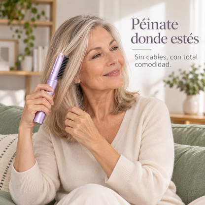 Cepillo plancha alisador portátil