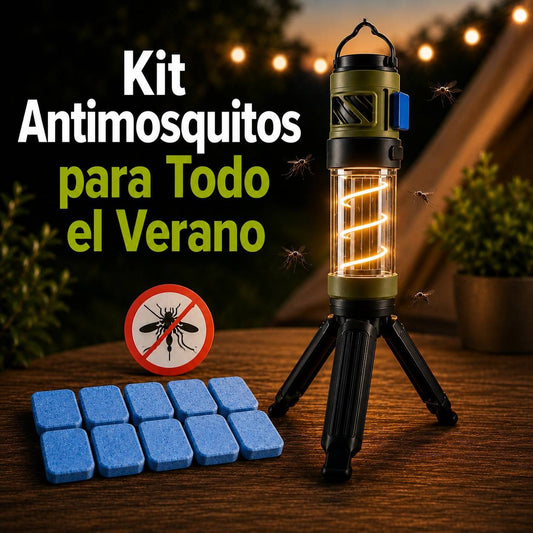 Pack oferta Kit antimosquitos para Todo el Verano
