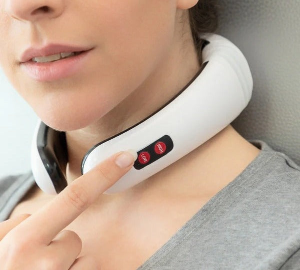 Masajeador de cuello y espalda electromagnético