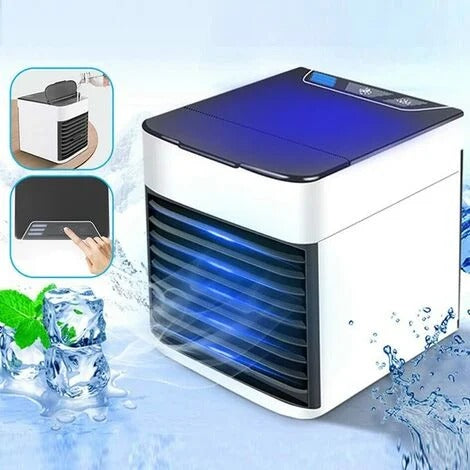 Ventilador Climatizador con pulverizador portátil