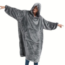Cargar imagen en el visor de la galería, Sudadera Oversize Con Capucha
