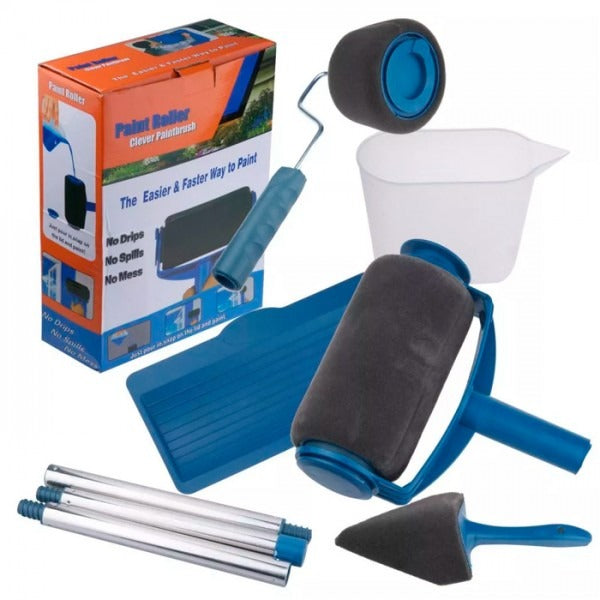 Set de rodillos de pintura recargables antigoteo