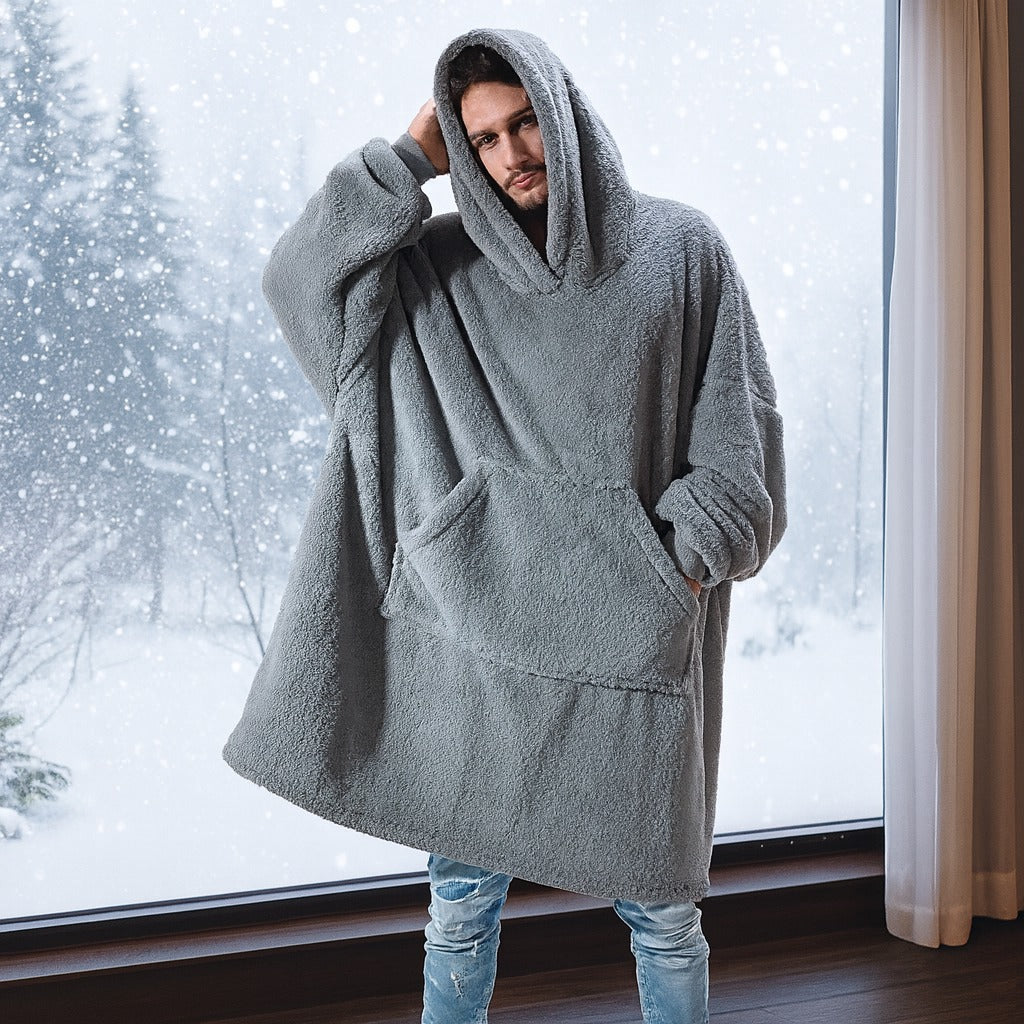 Sudadera Oversize Con Capucha