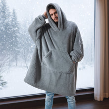 Cargar imagen en el visor de la galería, Sudadera Oversize Con Capucha
