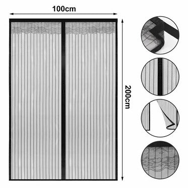 Cortina Mosquitera Para Puertas