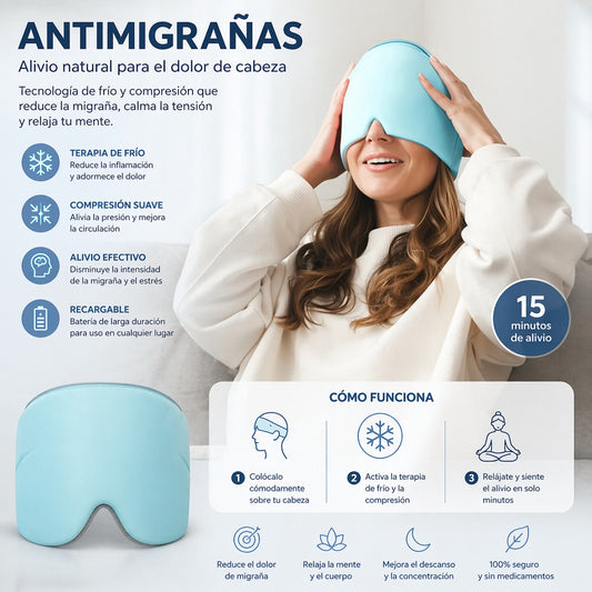 Antifaz Antimigrañas - BeCalm