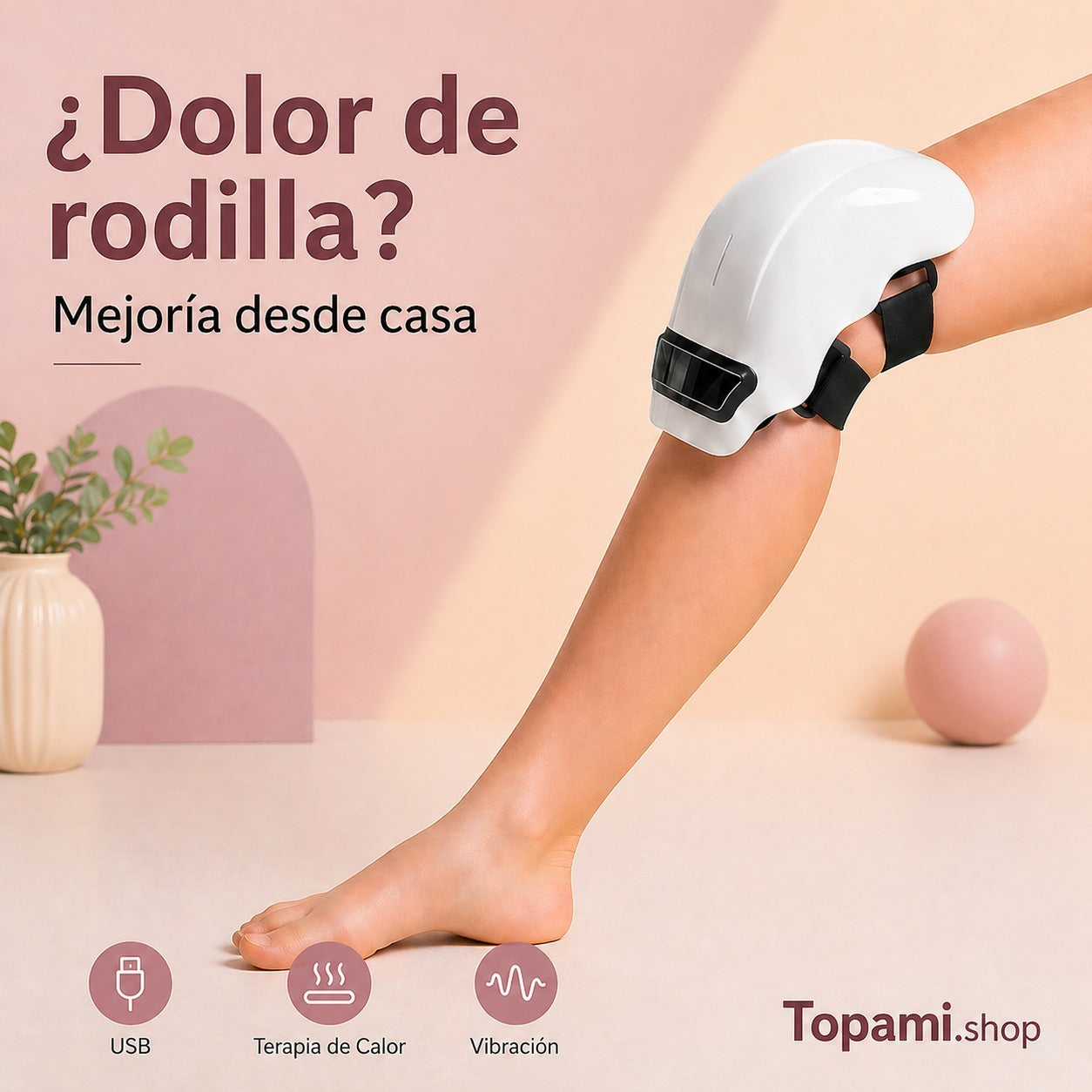 Masajeador de Rodillas con Vibración
