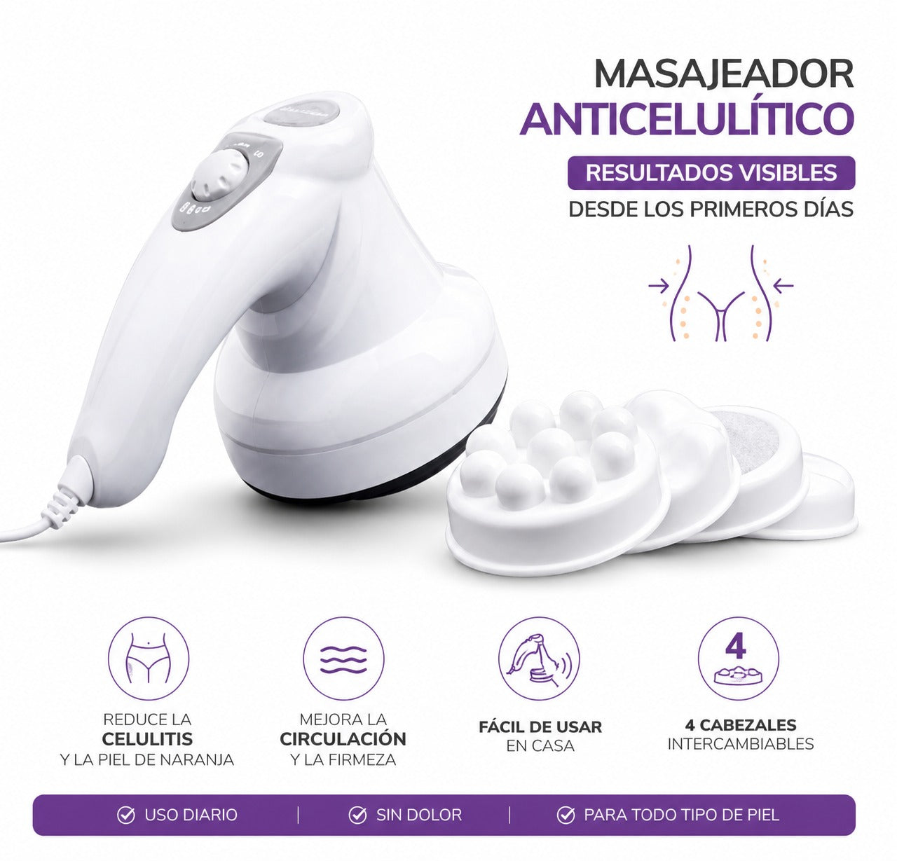 Masajeador Anticelulítico 5 en 1