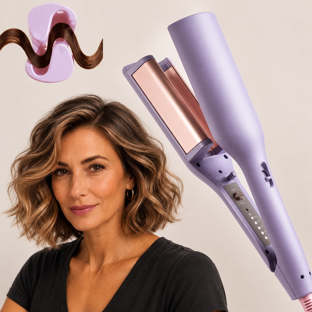 Ondulador de Pelo Wavy Curler