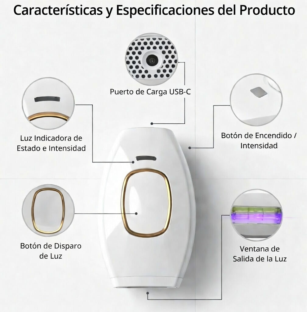 Depiladora Láser IPL
