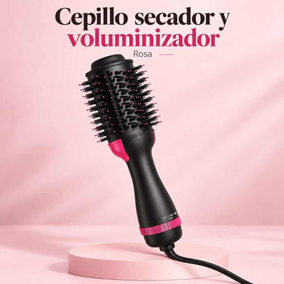 Cepillo secador y voluminizador Rosa