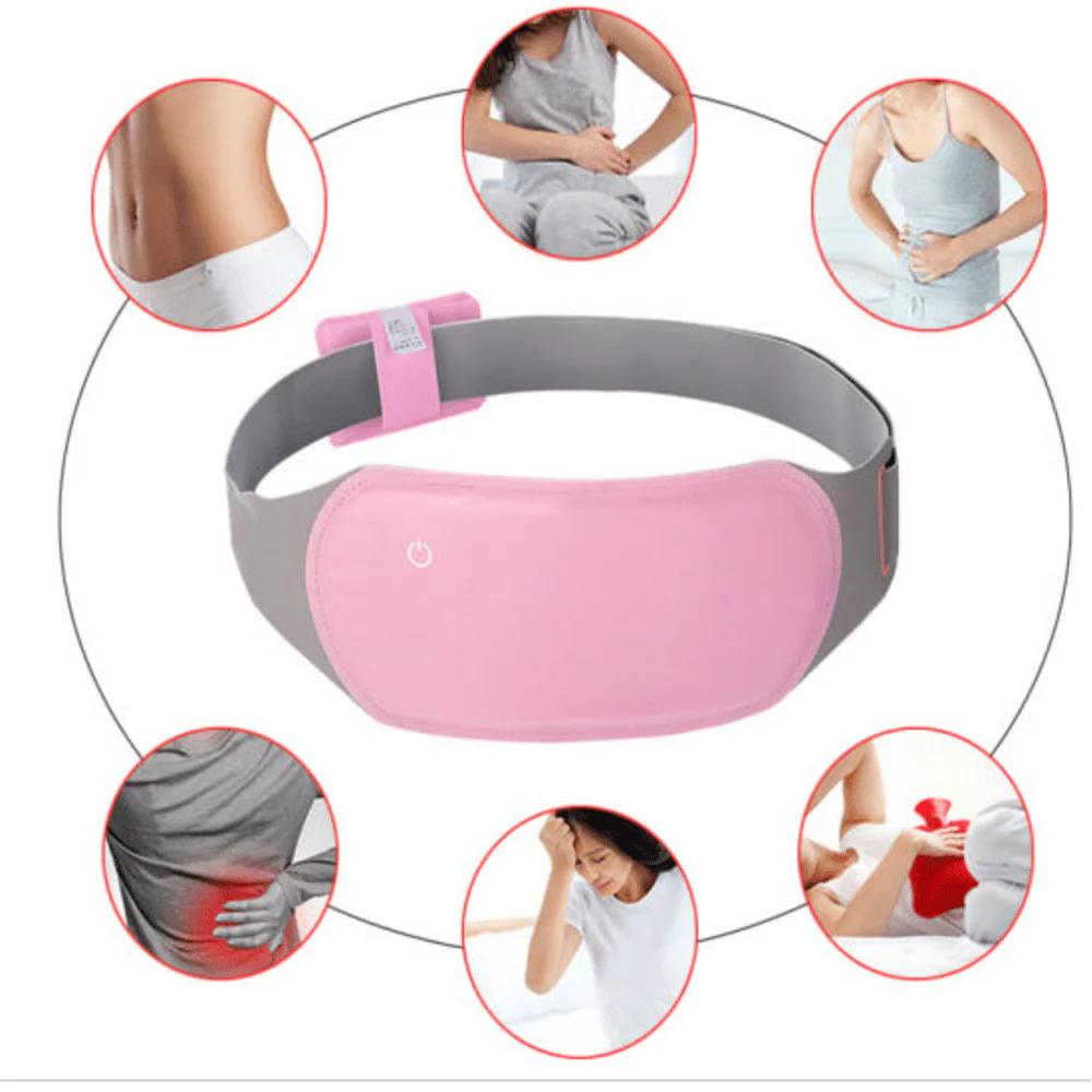 Cinturón Calefactado Para Molesias Menstruales y Cólicos