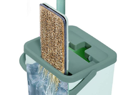 Juego de Fregona Con Cubo Escurridor