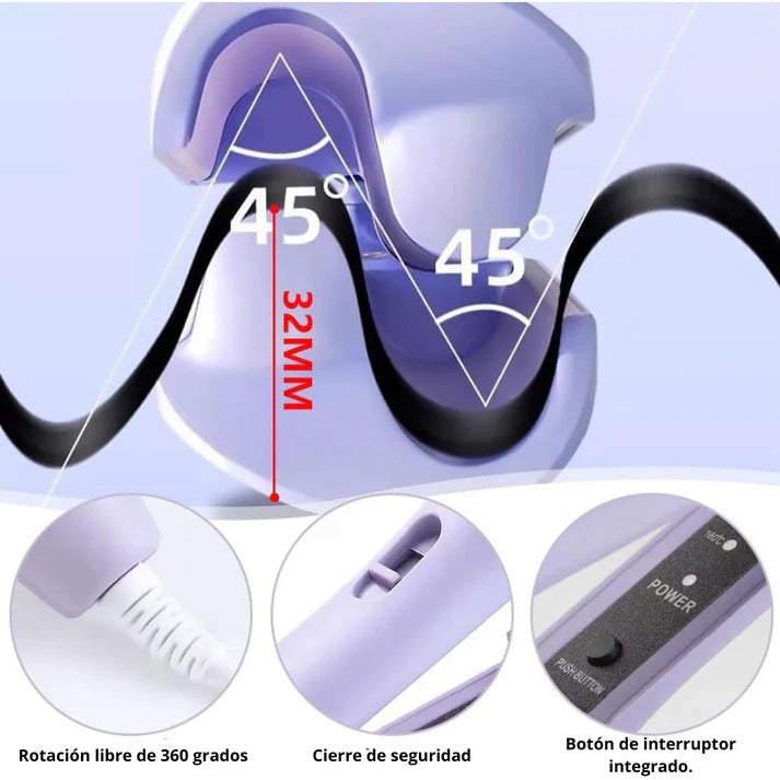 Ondulador de Pelo Wavy Curler